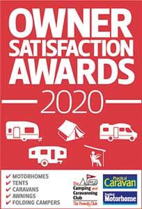 Owner Statisfaction Awards 2020 badge