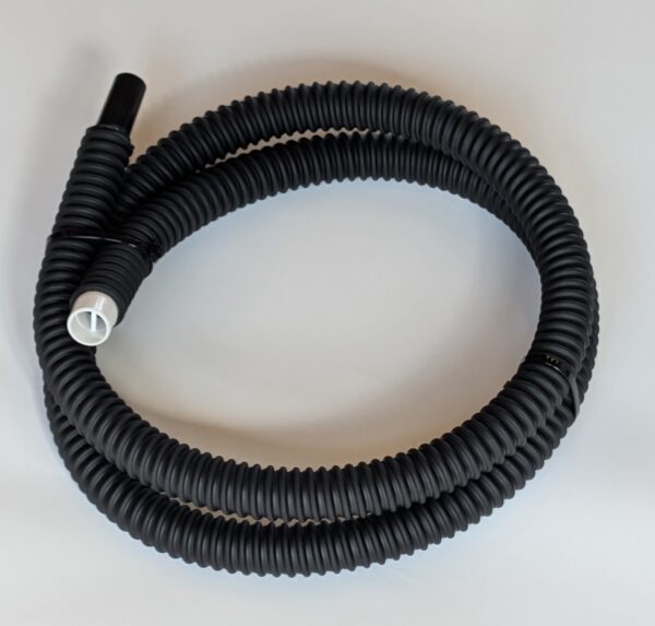 Curled up air hose extension