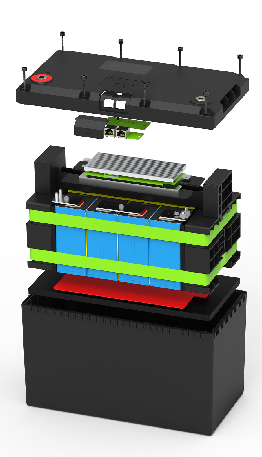 Battery - 135Ah Lithium Battery with Bluetooth & Inbuilt Heater - Image 2