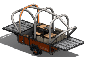 300D Camper Tent -  Replacement Air Bladder No.2