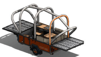 300D Camper Tent -  Replacement Air Bladder No.4